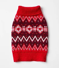 Fair Isle Dog Sweater