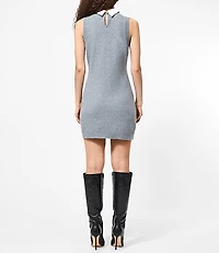 French Connection Vhari Knit Collared Mini Dress