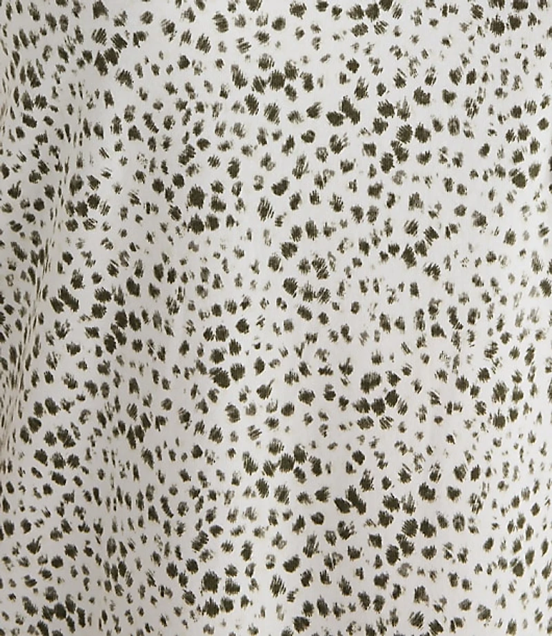Haven Well Within Organic Cotton Jersey Animal Dot Robe