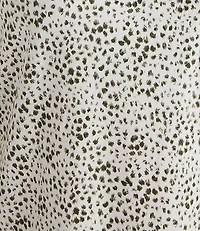 Haven Well Within Organic Cotton Jersey Animal Dot Robe