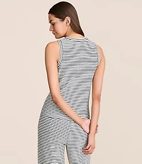 Lou & Grey Stripe Textured Tank Top