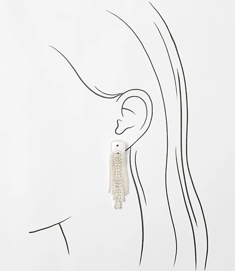 Crystal Waterfall Earrings