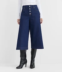 Rivete High Rise Gaucho Jeans Nova Wash