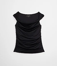 Petite LOFT Versa 360 Knit Off The Shoulder Top
