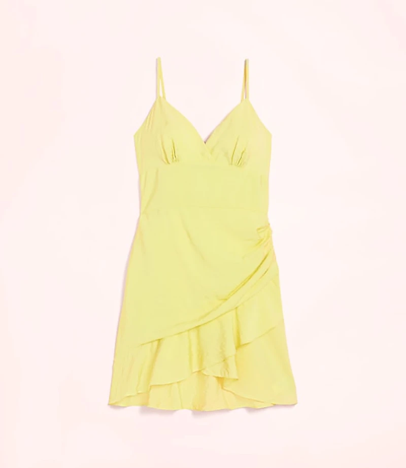 Lately Ruched Mini Dress
