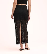 Lately Lace Maxi Skirt