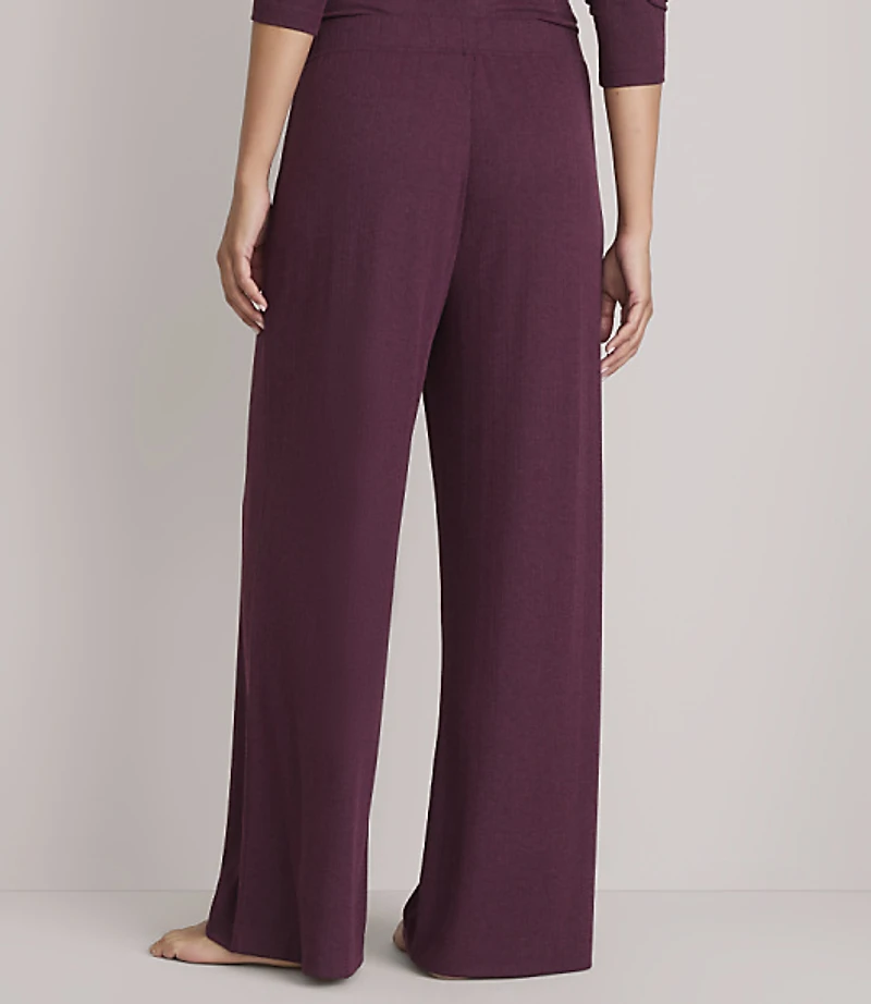 Lou & Grey Heathered Ribbed Pajama Pants