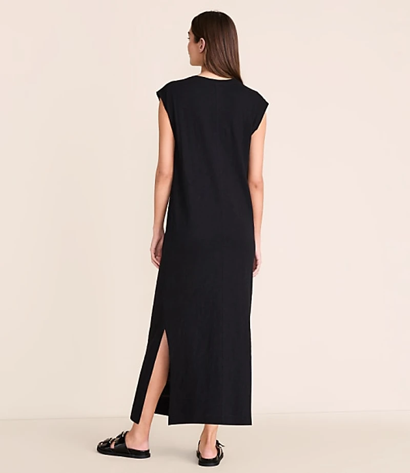 Lou & Grey Muscle Tee Midi Pocket Dress