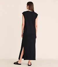 Lou & Grey Muscle Tee Midi Pocket Dress