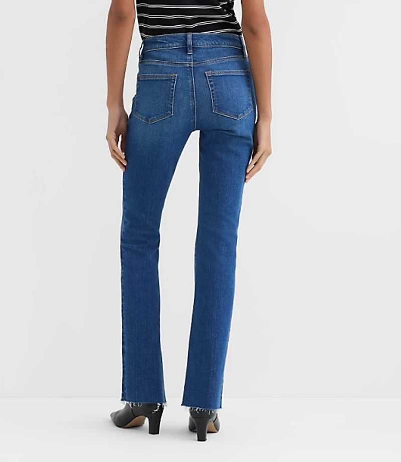 Rivete Tall Mid Rise Boot Jeans Vintage Dark Wash