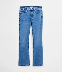 Rivete Tall Curvy Mid Rise Boot Jeans in Vintage Mid Wash
