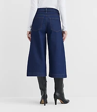 Rivete Tall Curvy High Rise Gaucho Jeans Nova Wash