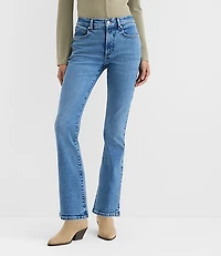 Rivete Tall Mid Rise Boot Jeans in Vintage Mid Wash