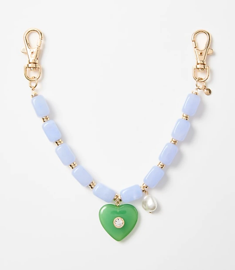 Heart Bag Charm