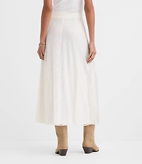 Floral Lace Maxi Skirt