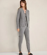 Haven Well Within Cashmere Zip Front Bomber Jacket