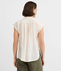 Petite Striped Everyday Dolman Shirt