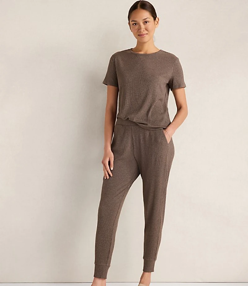 Haven Well Within Drapey Rib Knit Joggers