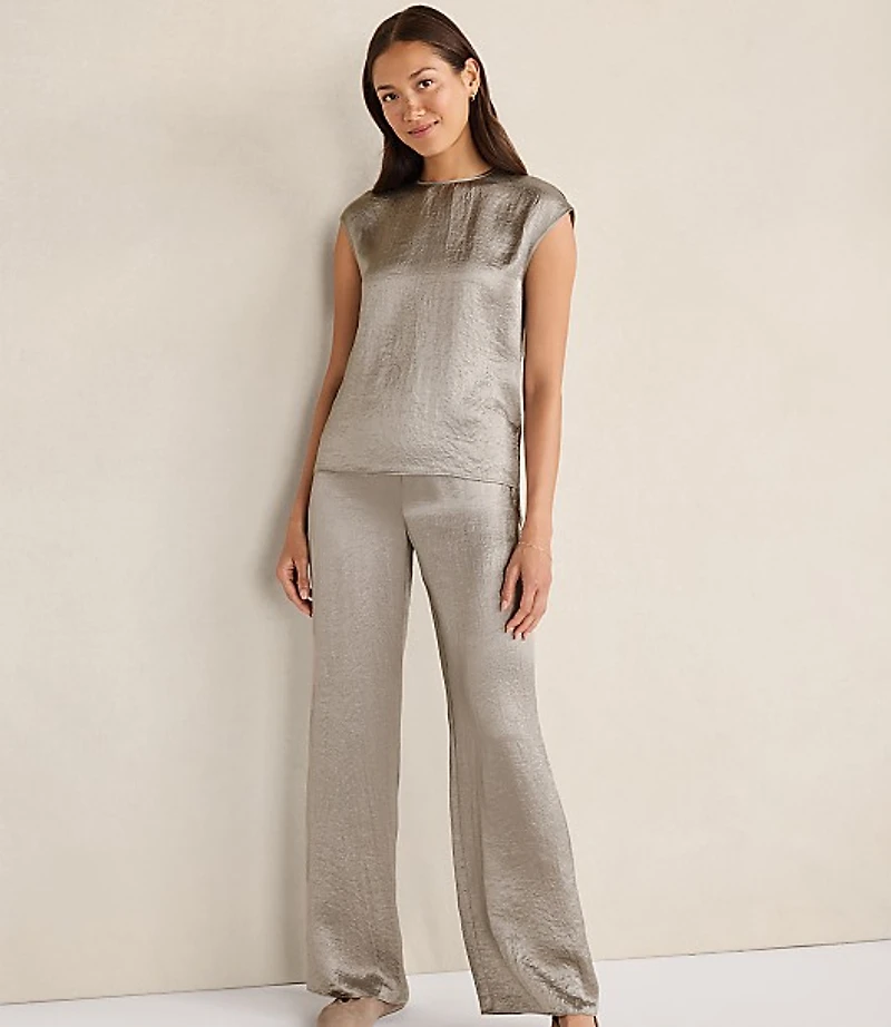 Haven Well Within Luxe Crinkle Shine Top