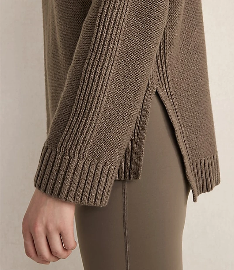 Haven Well Within Cotton Blend Mock Neck Sweater