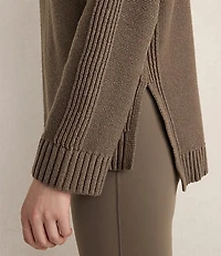 Haven Well Within Cotton Blend Mock Neck Sweater