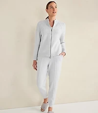Haven Well Within Organic Cotton Blend Fair Isle Stitch Bomber
