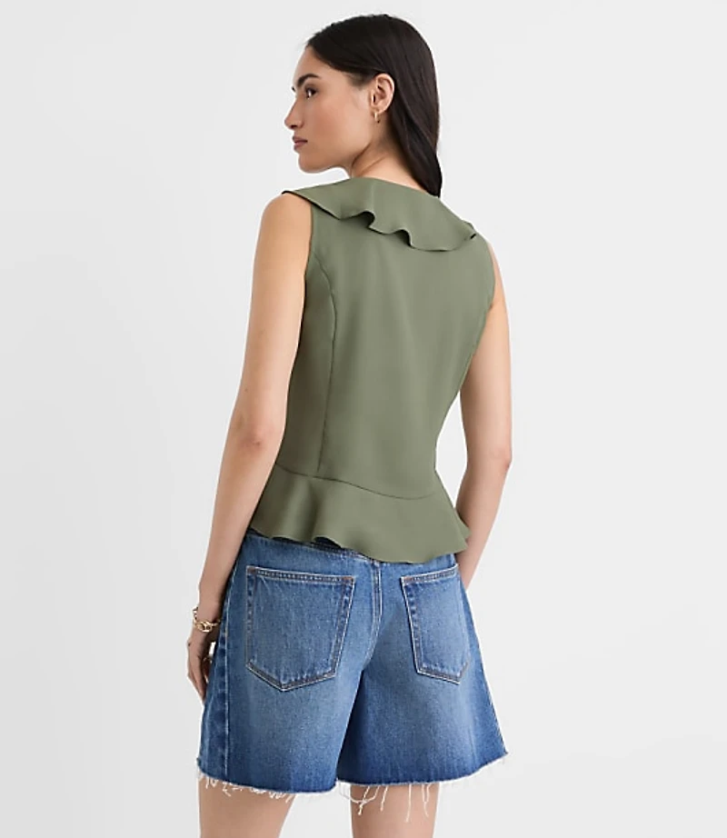 Ruffle Bow Top