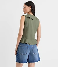 Ruffle Bow Top
