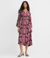 Floral Caftan Midi Dress
