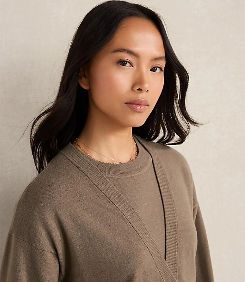Haven Well Within Relaxed Jersey Cardigan