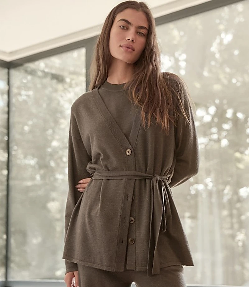 Haven Well Within Relaxed Jersey Cardigan