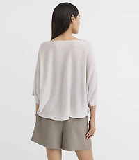 Dolman Boatneck Sweater