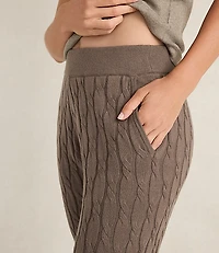 Haven Well Within Organic Cotton Cashmere Cable Joggers