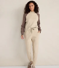 Haven Well Within Viscose Blend Colorblock Crewneck