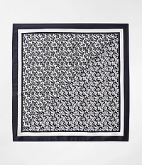 Floral Cluster Square Scarf