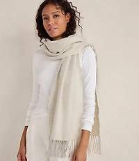 Haven Well Within Organic Cotton Blend Fair Isle Scarf