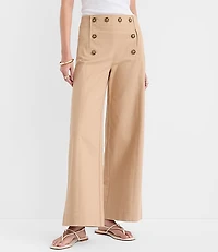 Petite Mariner Pants Twill