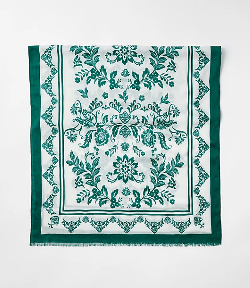 Floral Scarf