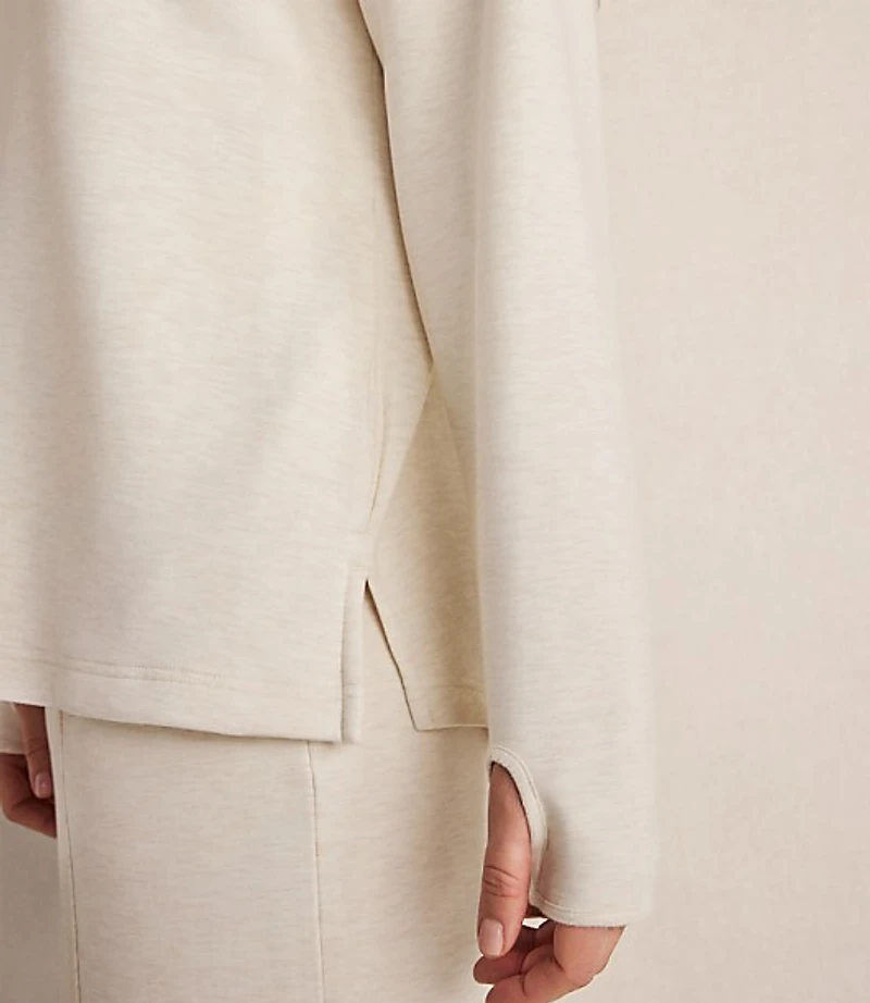 Haven Well Within Soft Knit Half-Zip Hoodie