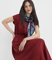 Wedge Midi Pocket Dress