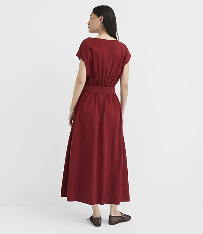 Wedge Midi Pocket Dress