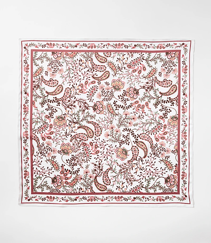 Paisley Square Scarf