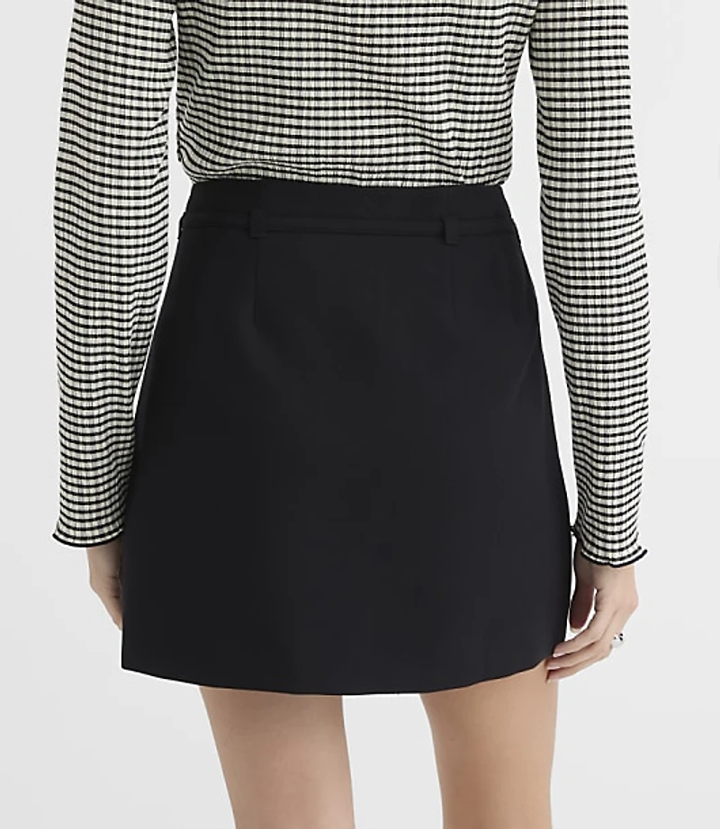 Belted Mini Skort