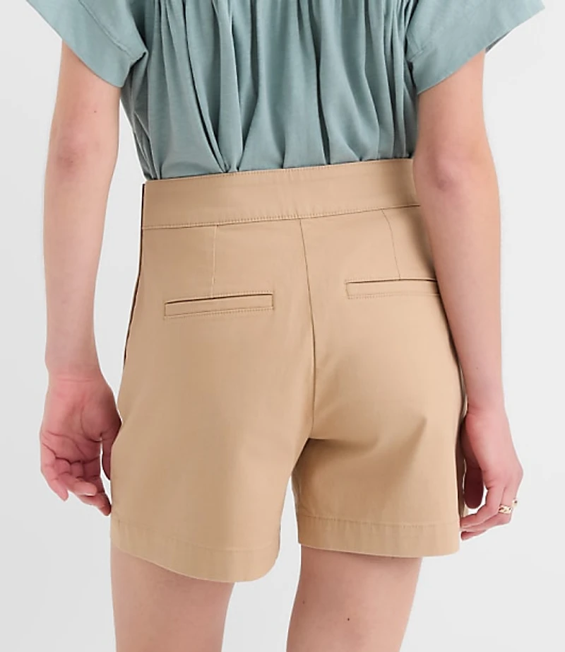 Curvy Mariner Shorts Twill