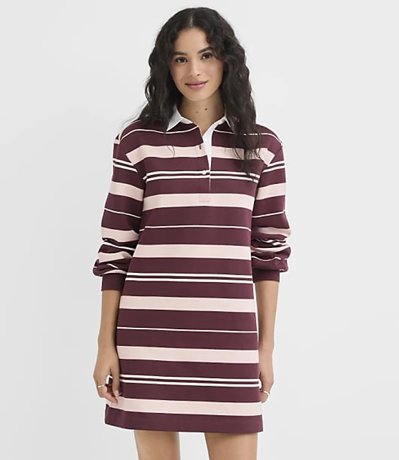 Rugby Stripe Mini Dress