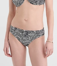 LOFT Beach Seashell Side Ruched Bikini Bottom