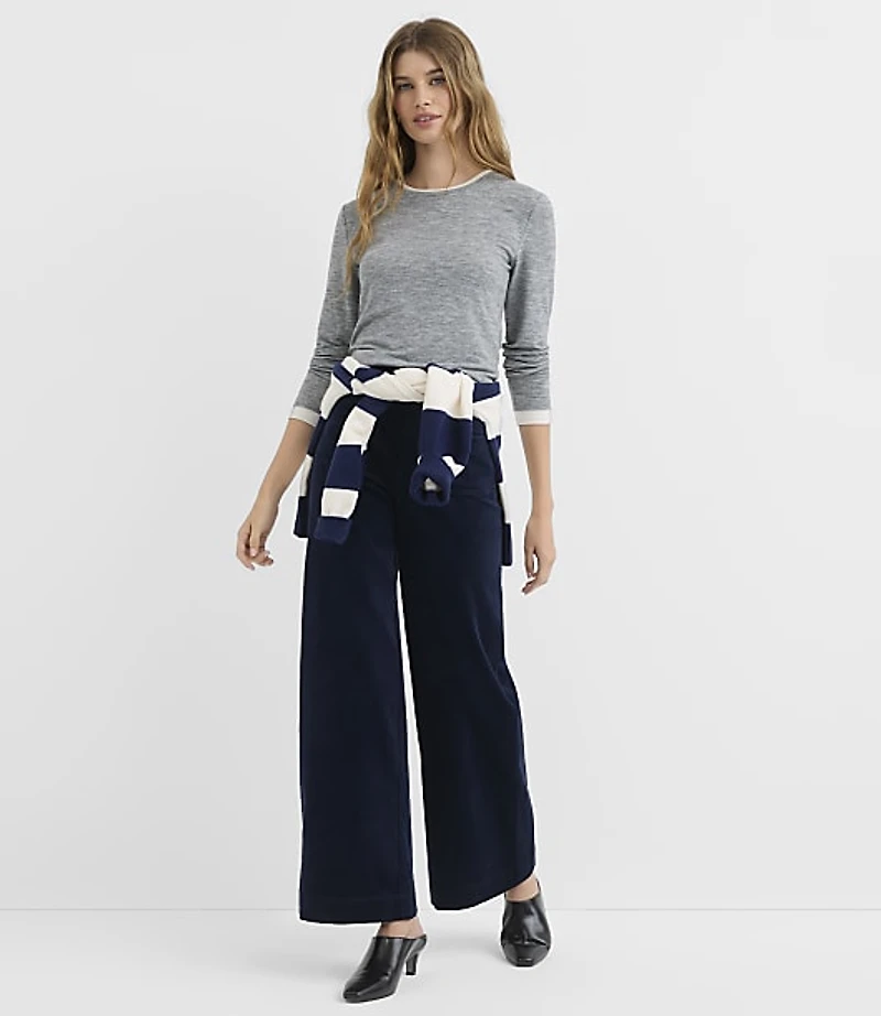 Heathered Double Layer Tee