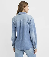 Denim Pocket Shirt Classic Light Indigo Wash