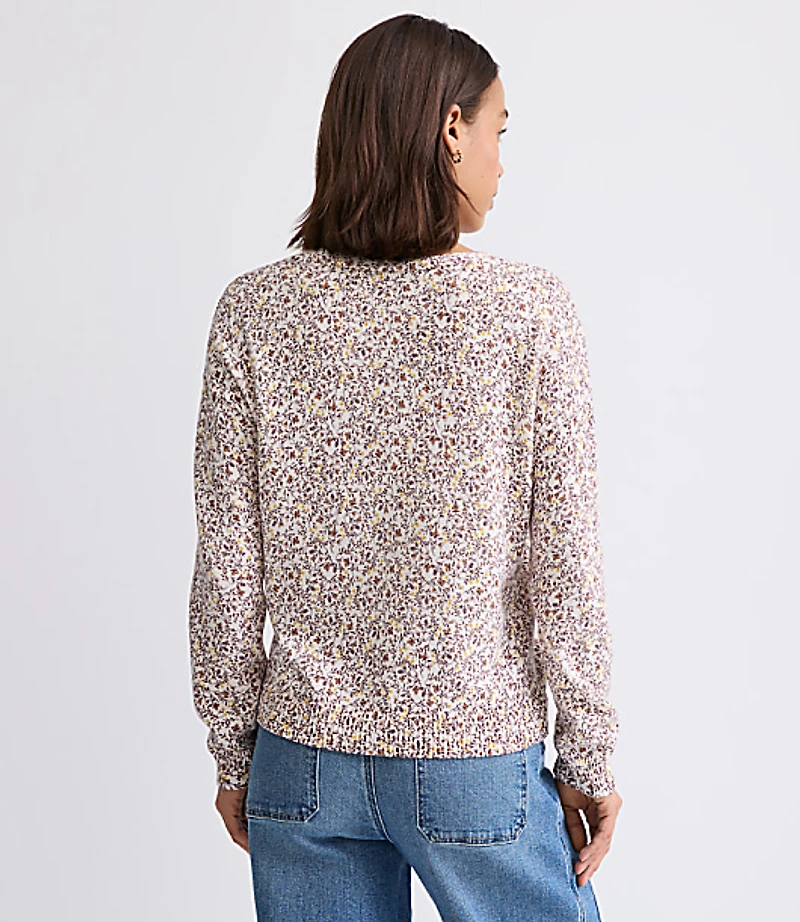 Floral Relaxed Sweater