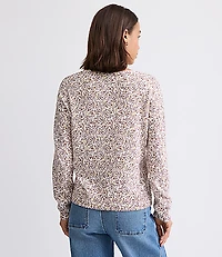Floral Relaxed Sweater